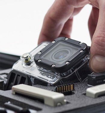 GoPro SP 52043 POV Case для GoPro, цвет оливковый, размер L