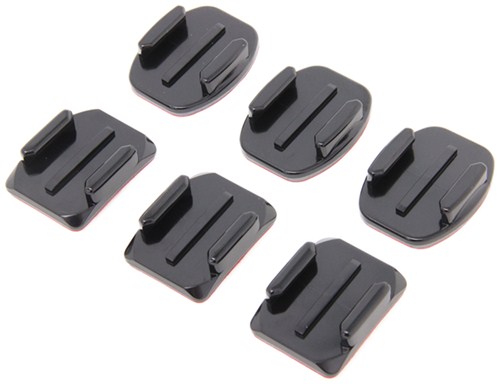 GoPro набор болтов креплений и платформ curved adhesive side mount