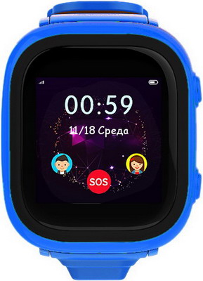 EnBe Детские часы с GPS трекером, синие