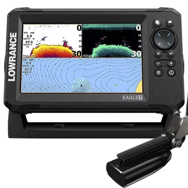 Эхолот Lowrance Eagle 7 с датчиком TripleShot HD