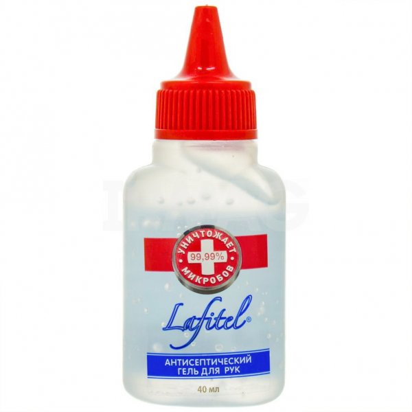 Антисептический гель для рук Lafitel, 40мл