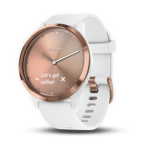 Garmin VivoMove HR Rose Gold-White