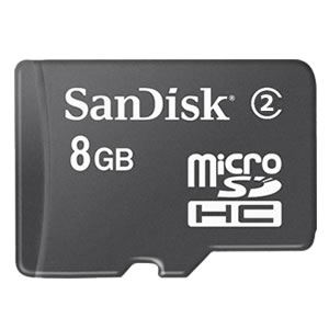 Micro SD SanDisk 8GB 4 Class 