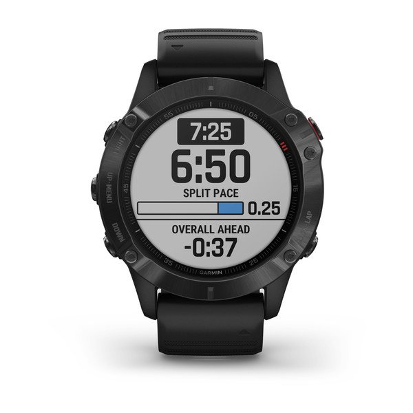 Garmin Fenix 6 Pro черный с черным ремешком