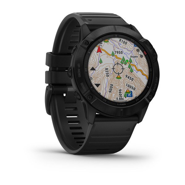 Garmin Fenix 6X Pro черный с черным ремешком
