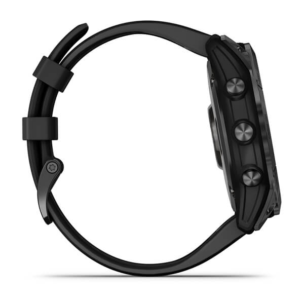 Garmin Fenix 7X Solar серый с черным ремешком