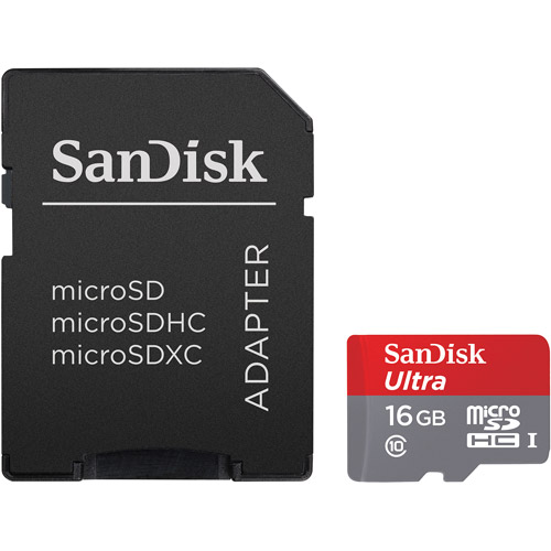 Micro SD SanDisk 16GB 10 Class 