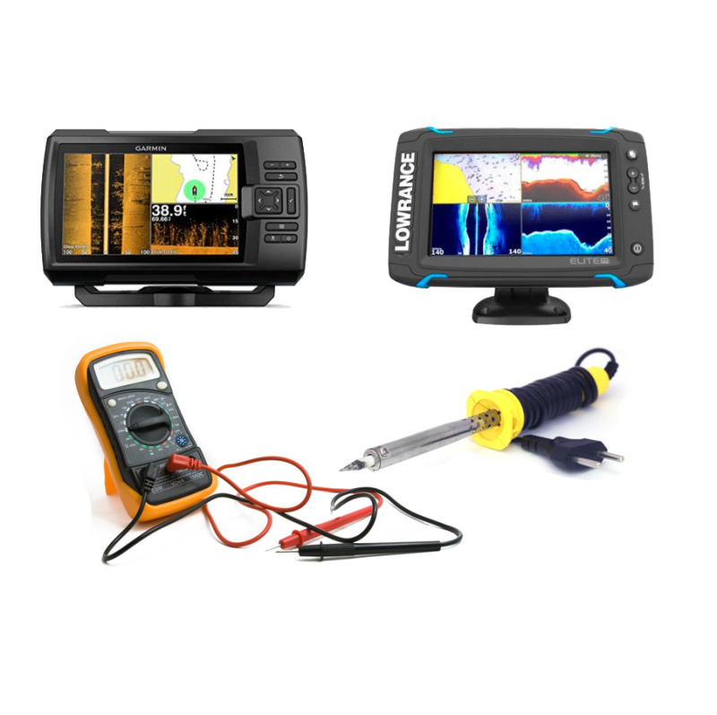 Ремонт эхолотов картплоттеров в Калининграде