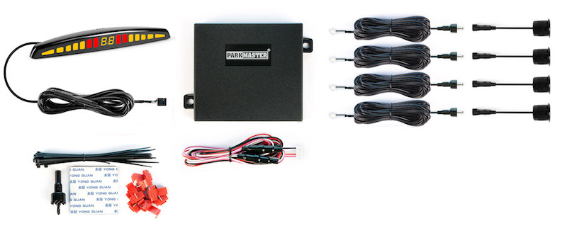 Парктроник Parkmaster 47-4-A Белый для заднего бампера - 5.jpg